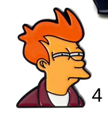 Pines: Gravity falls, Pikachu, Bart, Fry, Burbuja