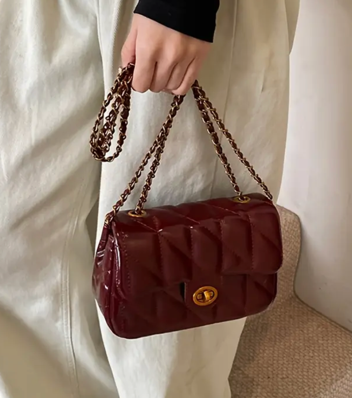 Bolso Aura Vinotinto