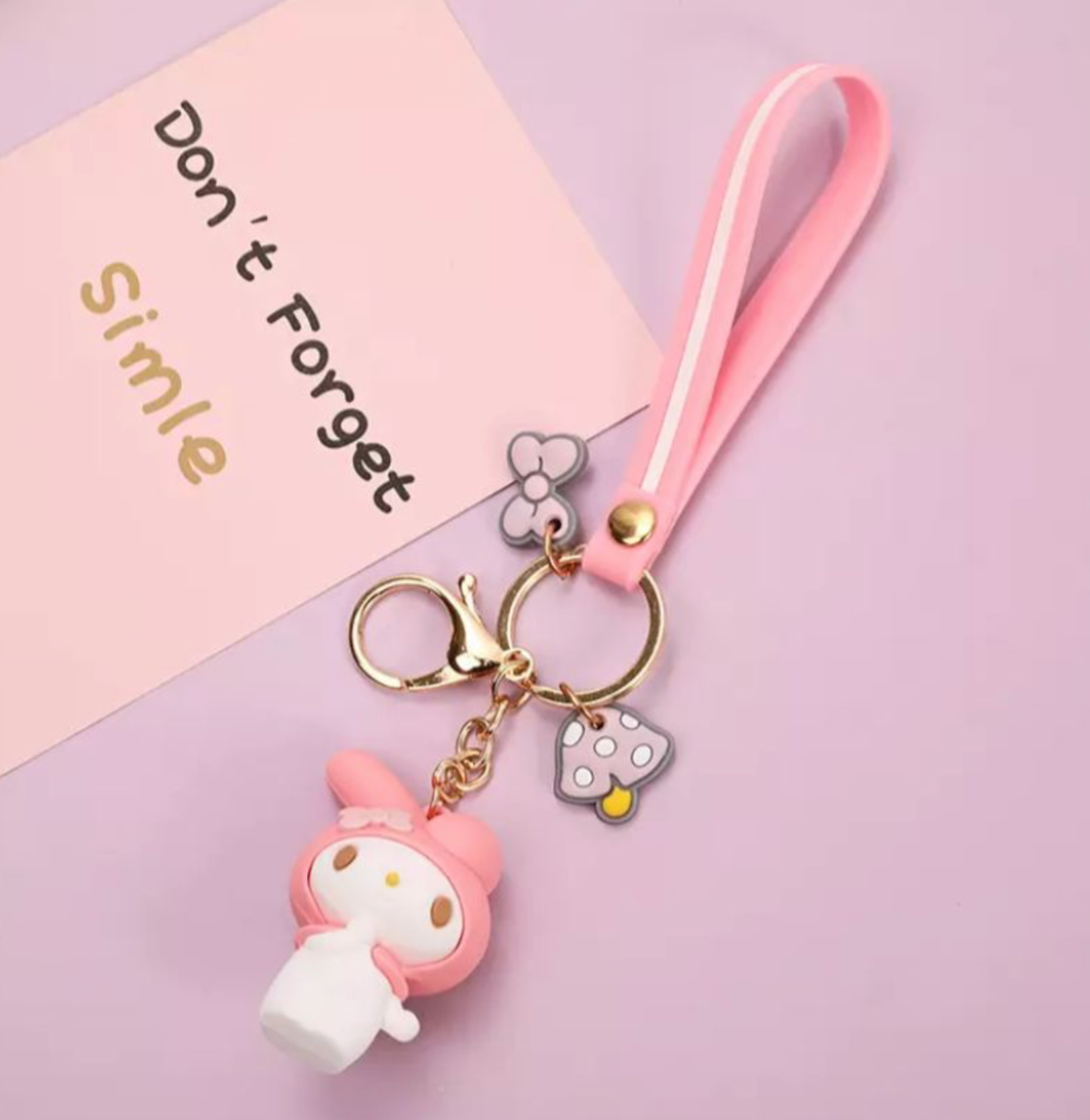 Llaveros de Kuromi, Hello kitty, My Melody