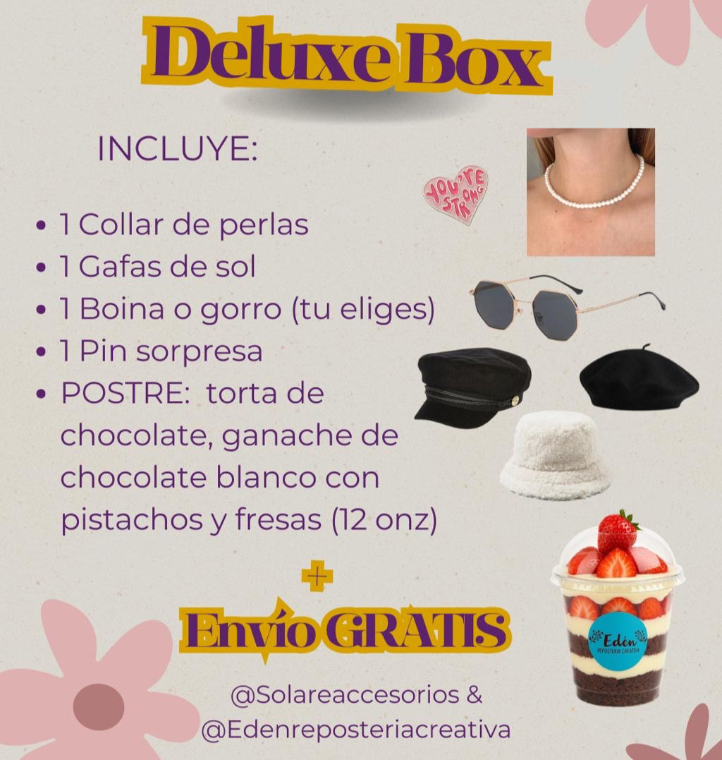 Cajita "Deluxe Box" (premium)