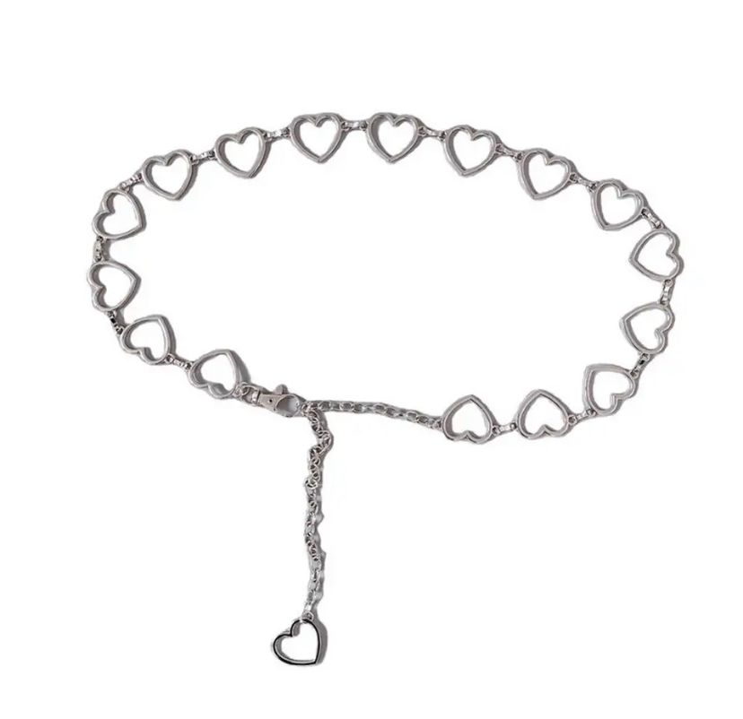 Cinturón Cadena Corazones