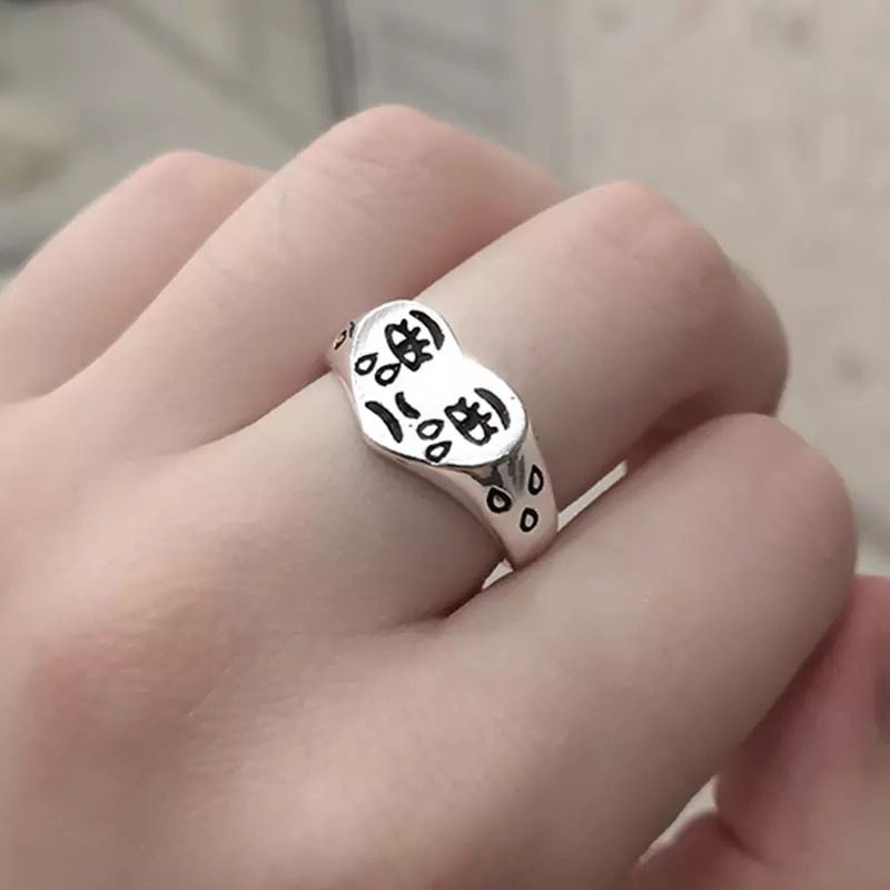 Anillo Corazón Lagrima