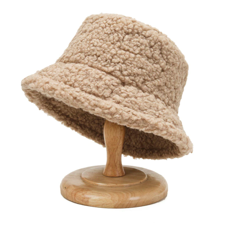 Gorro teddy Beige
