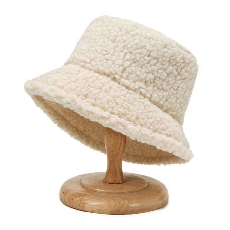 Gorro teddy blanco