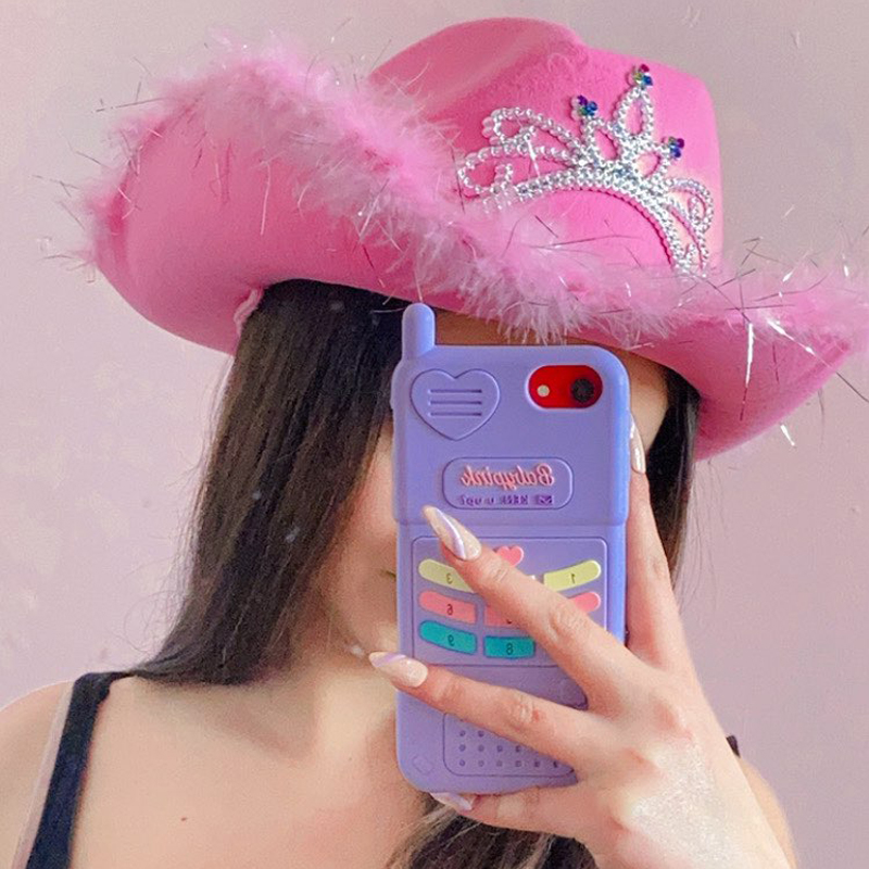 Sombrero Cowgirl Rosado