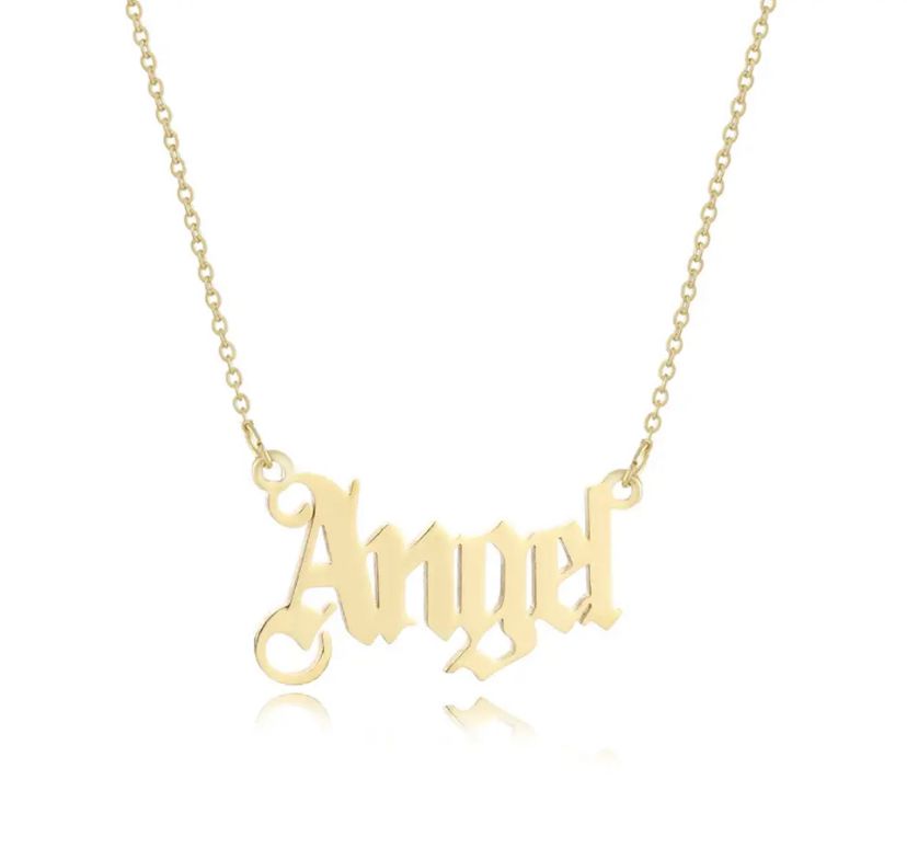 Collar ANGEL Dorado