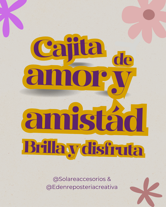 Cajita "Brilla y disfruta" (clásica)