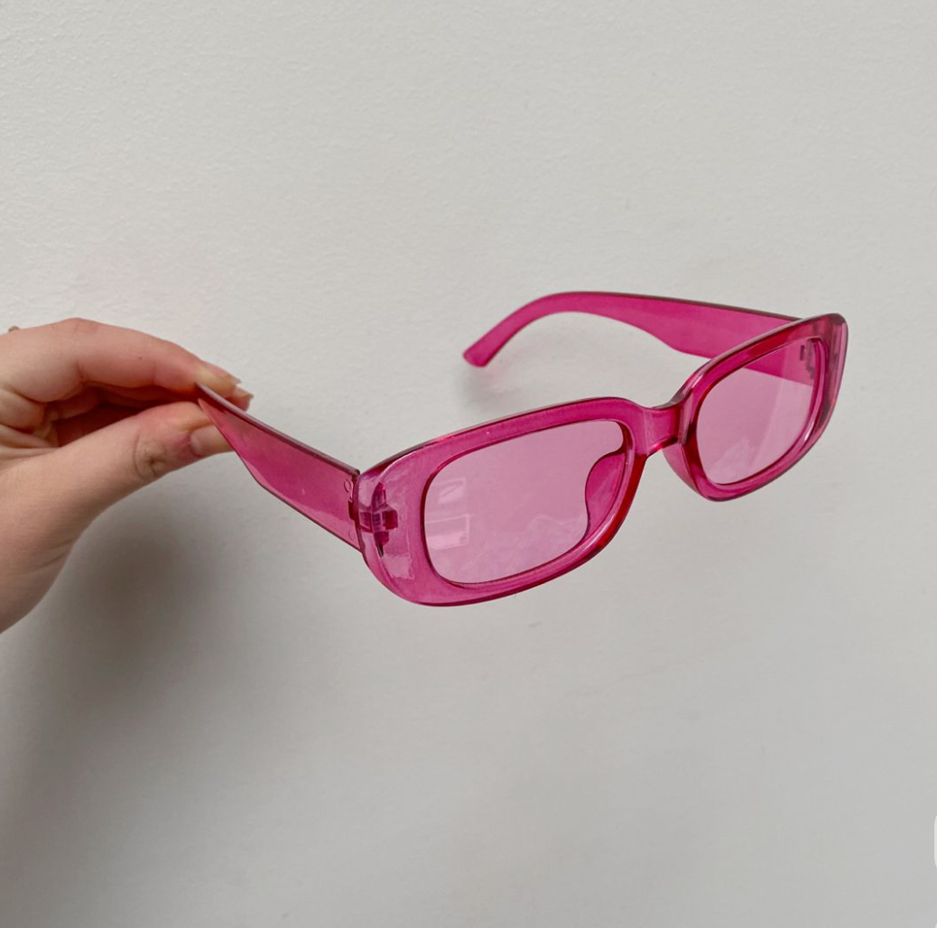 Gafas Retro Rosadas