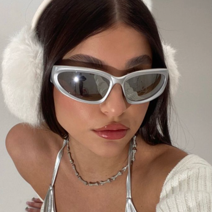 Gafas Nexus Gris Lente Plateado